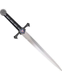 Dekorativ Templardolk med skede (37,5 cm.)