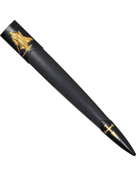 Dekorativ Templardolk med gyldent...