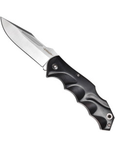 Navaja táctica mango madera de ébano (9 cm.)