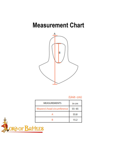 Bøddel ringbrynje runde ringe, sorte