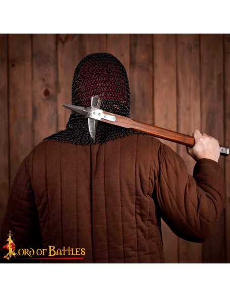 Bøddel ringbrynje runde ringe, sorte