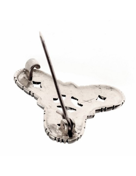 Borre stijl klaver Viking broche Borre stijl klaver Viking broche