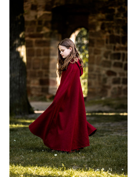 Capa medieval infantil larga modelo...