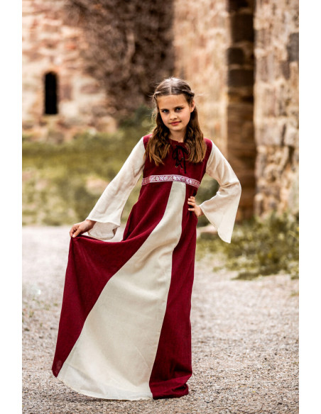 Bicolor Kleid Piccola Donna