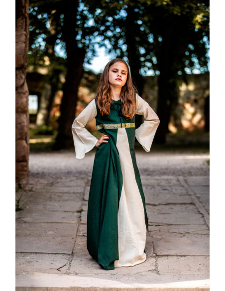 Vestido Piccola Donna bicolor