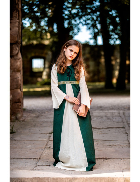 Vestido Piccola Donna bicolor