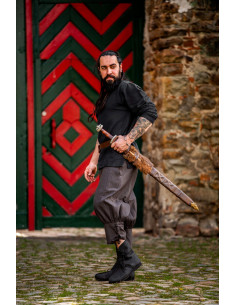 Braune Wikinger-Kniehose 2
