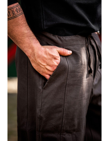 Pantalón Vikingo rodilla marrón Pantalón Vikingo rodilla marrón