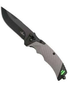 Tredje taktisk kniv med flint og glasknuser (18,5 cm.)