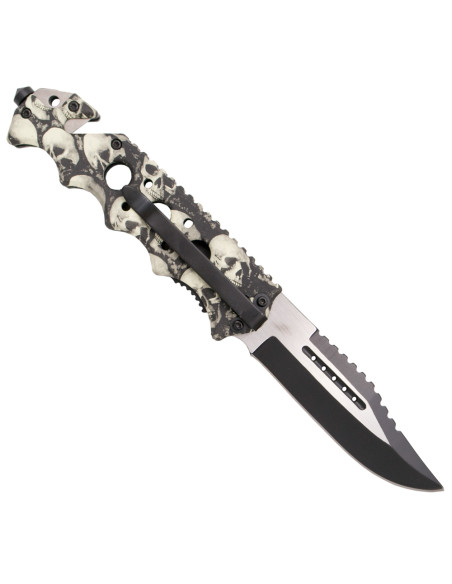 Tredje taktisk kniv kraniedesign...