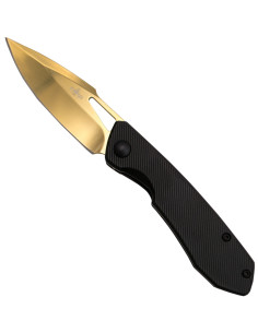 Navaja de campo Third hoja dorada (17 cm.)