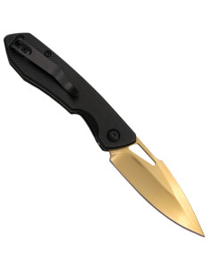 Navaja de campo Third hoja dorada (17 cm.) 2