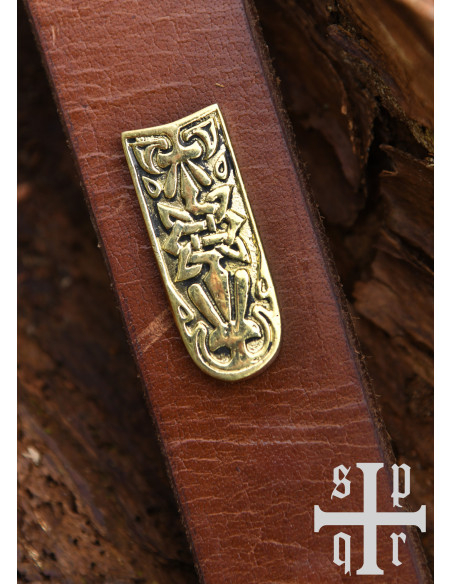 Messing Viking riempunt om te versieren