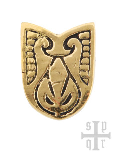 Herraje de cinturón vikingo de latón ideal decorar