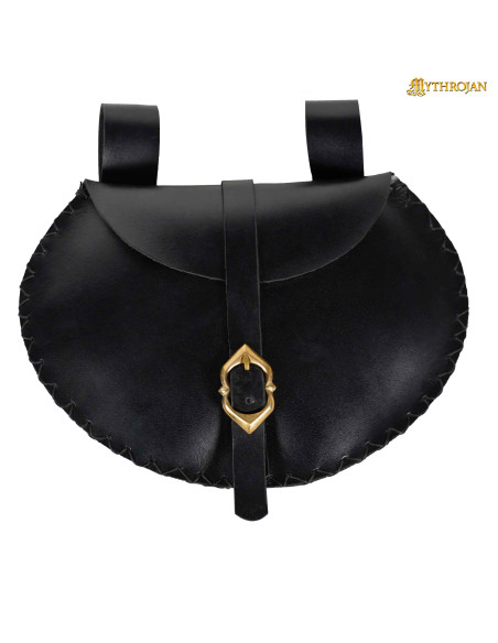 Bolso vikingo-medieval cuero para...