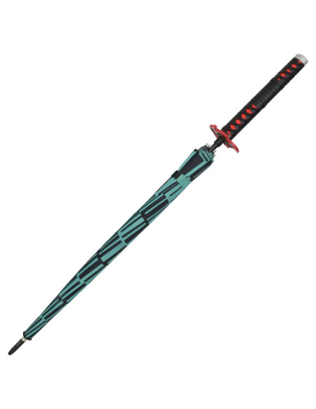 Paraguas mango katana de  Tanjirou...