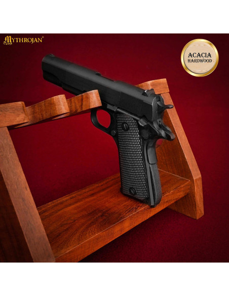 Mittelalterlicher Waffenständer aus Holz