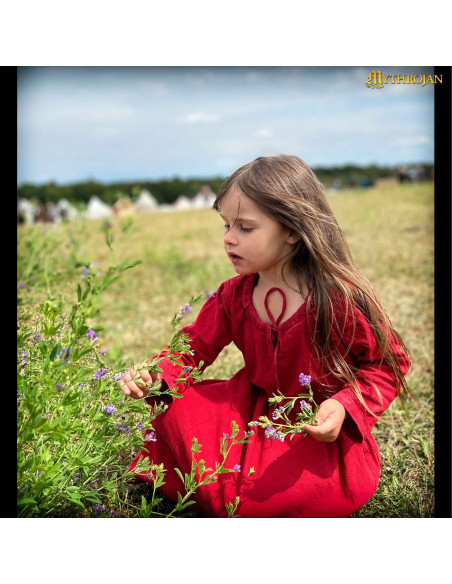 Vestido medieval para niña modelo...