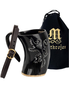 Medieval Viking drikkekande Rampant Lion (800 ml.)