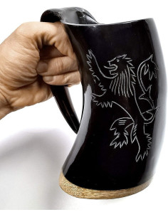 Medieval Viking drikkekande Rampant Lion (800 ml.) 2