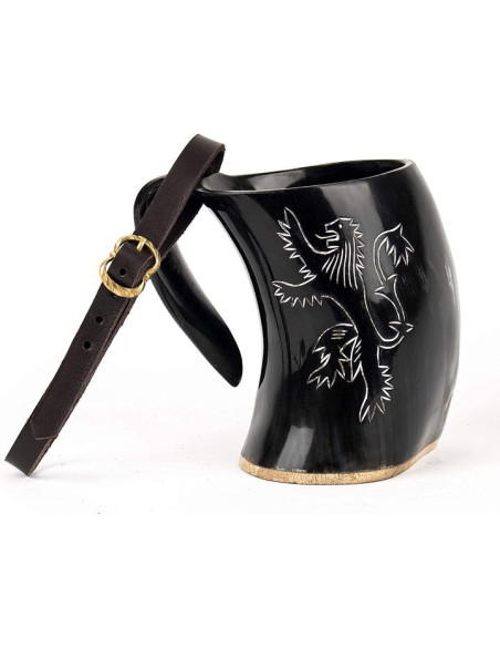 Middeleeuwse Viking drinkkan Rampant...