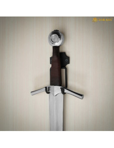 Soporte medieval de pared hierro forjado, para espadas 2
