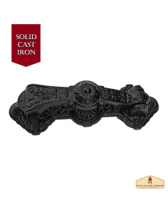 Aldaba medieval hierro forjado modelo clásico (24 cm.) 2