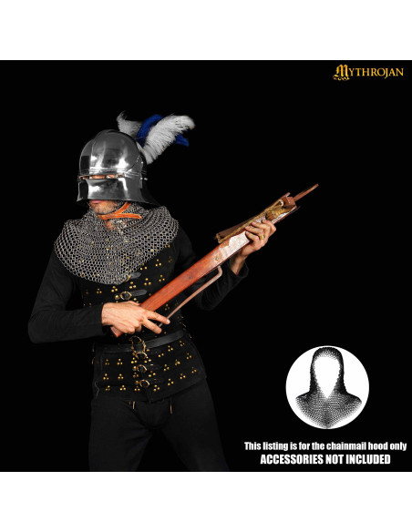 Roestvrijstalen maliënkolderbeul (16 g.)