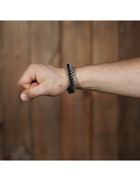 Middelalderlig ringbrynje elastisk...