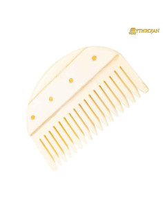 Mittelalterlicher germanischer handgefertigter Kamm (8 cm). 2