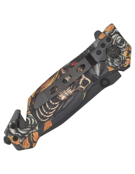 SCK Totenkopf-Rettungsmesser,...