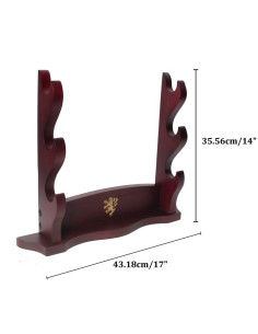 Stand de sobremesa para 3 espadas (35,5 x 43 cm.) 2