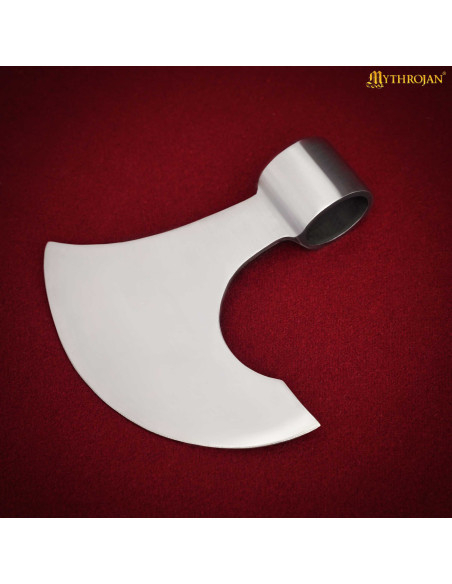 Cabeza de hacha vikinga-medieval en... Cabeza de hacha vikinga-medieval en...