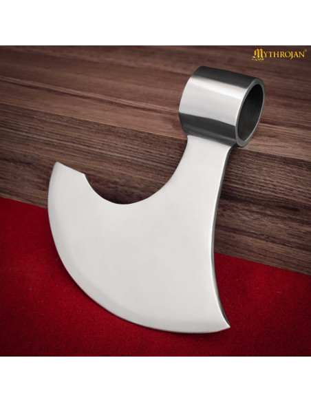 Cabeza de hacha vikinga-medieval en... Cabeza de hacha vikinga-medieval en...