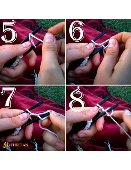 Herramienta medieval para trenzar...