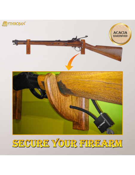 Soporte de pared en madera para...