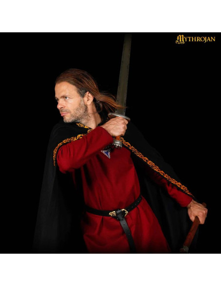 Middeleeuwse wollen cape met...