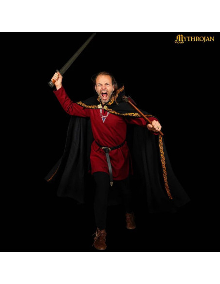 Middeleeuwse wollen cape met...