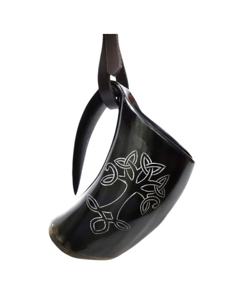 Jarra medieval Vikinga con correa...