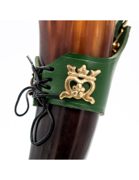 Viking drinkhoorn Lady Elegant groen...