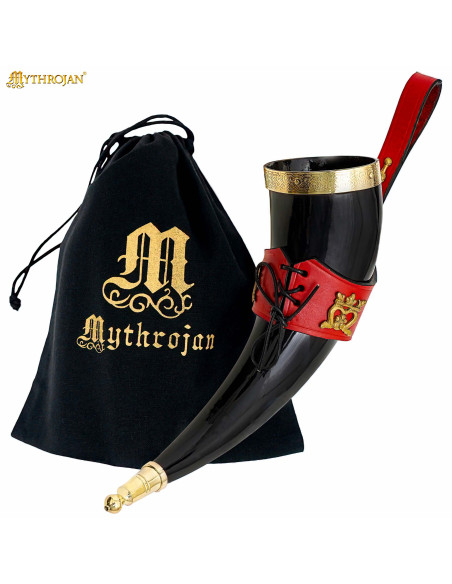 Cuerno vikingo para beber modelo Dama...