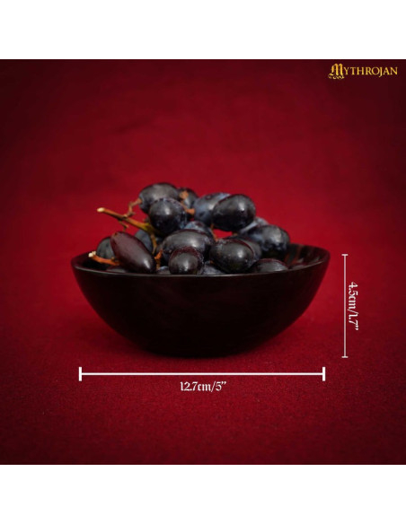 Set 4 cuencos medievales en cuerno...