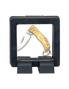 Nøgleholder mini kniv Vedhæng med Display, blad 2,5 cm.