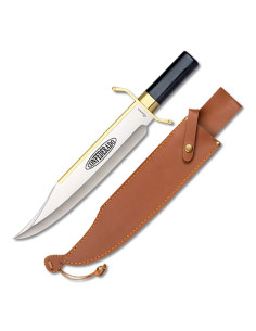 Konföderierter Bowie Jagdmesser mit Scheide