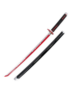 Katana bambú LED Mingshao Kamado Tanjirou, Demon Slayer