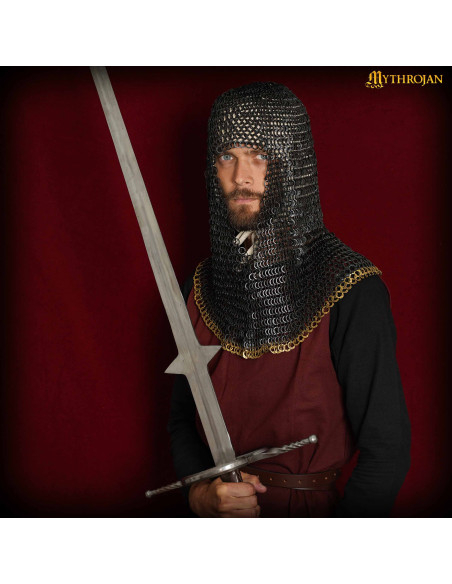 Verdugo Kettenhemd flache Ringe mit...