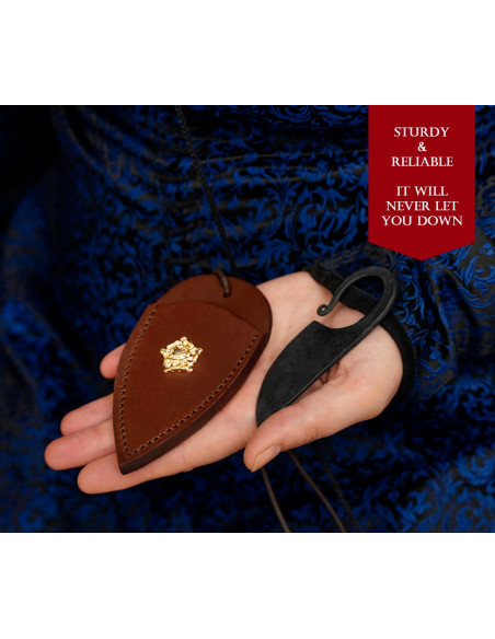 Cuchillo celta forjado a mano funda...