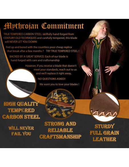 Mittelalterliches Messer mit...