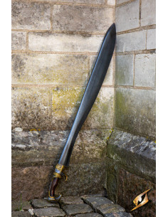 Espada Falcata en látex para LARP, 100 cm.