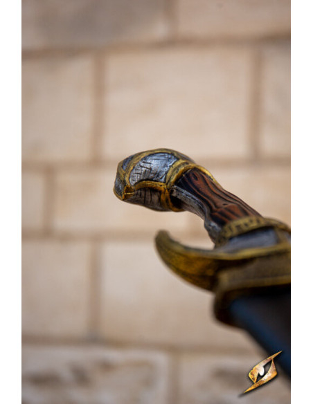 Falcata sværd i latex til LARP, 100 cm.